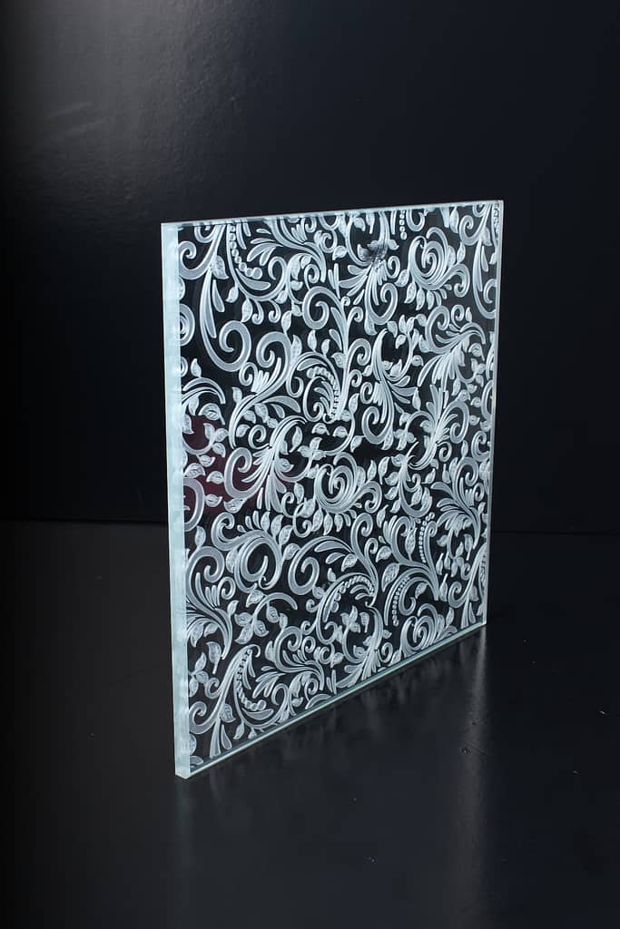 Laser engraving provides you with high resolution, accurate, and eye-catching engraved designs on glass.